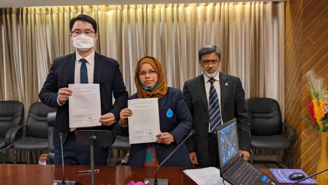 芬克水質快速檢測儀首次亮相孟加拉國