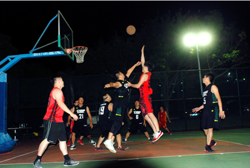 長隆科技&南方水務籃球友誼賽